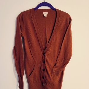 Orange Cardigan